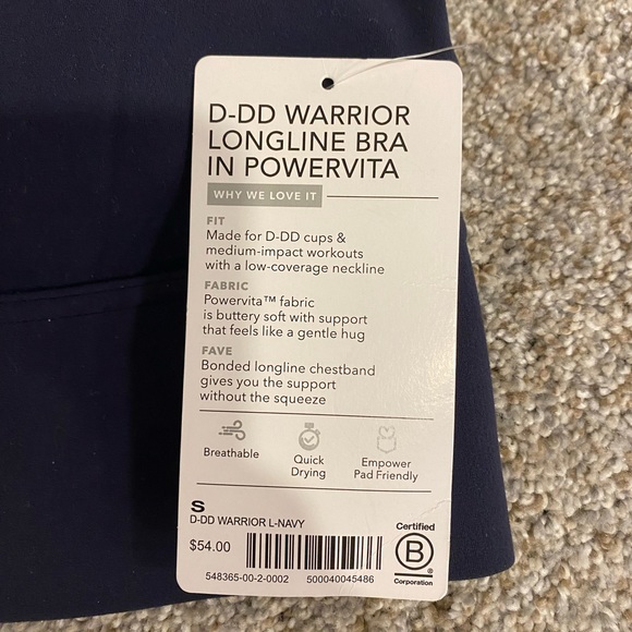 Athleta Warrior Longline Bra in Powervita - Picture 7 of 8